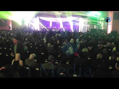 حفل أنغام وأصالة فى زيزينيا | صمت الحضور قبل صعود أصالة وأنغام على المسرح