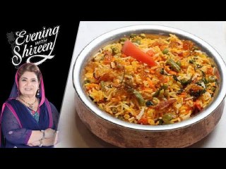 Classic Vegetarian Biryani Recipe by Chef Shireen Anwar