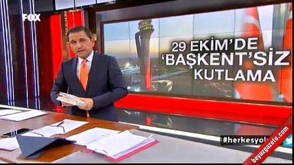 Fatih Portakal'ın canlı yayında sinekle imtihanı