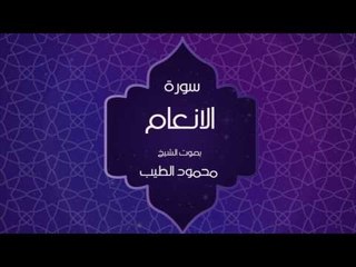 القران الكريم بصوت القارئ محمود الطيب - سورة الأنعام
