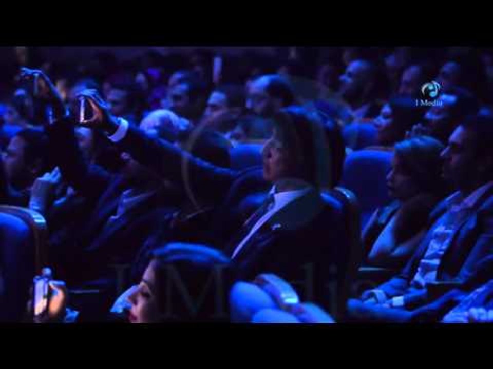 حفلة سميرة سعيد   شاهد هاني البحيري يصور سميرة سعيد أثناء الحفل