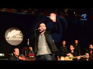 حفله احمد سعد   أحمد سعد للجمهور  مبسوط قوى انى ف وسطكم