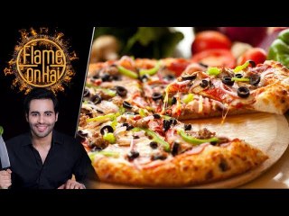 Spicy Chicken Pizza Recipe by Chef Basim Akhund
