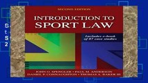 Best product  Introduction to Sport Law with Case Studies in Sport Law 2nd Edition