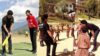 கிரிக்கெட் விளையாடுவதை விட அற்புதமான  விஷயம் என்ன? சச்சின் ட்வீட்-வீடியோ