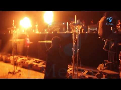 حفلة محمد منير | شاهد العزف على الألات قبل صعود محمد منير المسرح - شوف الألعاب النارية