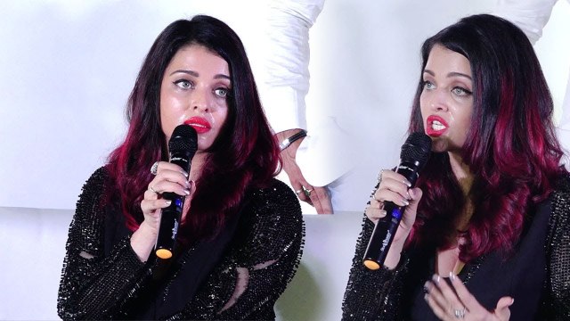 Aishwarya Rai Bachchan Upset As Her Make Up Melts Due To Heat At An Event