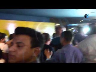 العرض الخاص لفيلم حسن وبقلظ |  شاهد خناقة و ضرب من الجاردات للمصورين و الكاميرات أتكسرت!