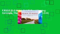 F.R.E.E [D.O.W.N.L.O.A.D] Rural Nursing: Concepts, Theory, and Practice [E.B.O.O.K]