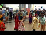 مهرجان الرقص الهندي في مطار القاهرة | شاهد رقص الفرقة على أغنية هندية