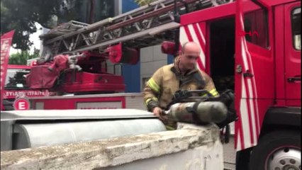 Pendik'te Özel Hastanede Yangın