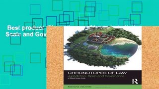 Best product  Chronotopes of Law: Jurisdiction, Scale and Governance (Social Justice)