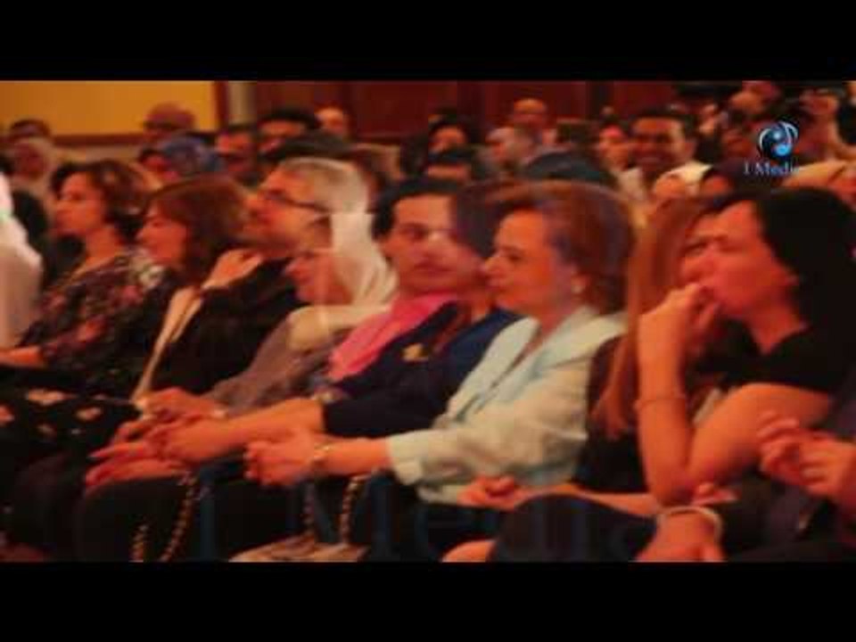 حفل ماجدة الرومي في مصر |  شوف مين حاصر المؤتمر الصحفي وقاعد ف أول صف !