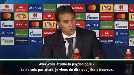 VIRAL: Football : Ligue des Champions: Groupe G - Lopetegui : "Je ne souris pas beaucoup"