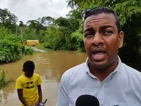 CHAIRMAN OF THE MAYARO/RIO CLARO REGIONAL CORPORATIONThe chairman of the Mayaro/Rio Claro Regional Corporation Glen Ram speaks about the situation in Cedar Gr
