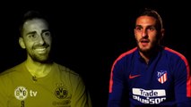 David Villa war mein Idol!  Paco Alcácer und Koke im Interview  BVB - Alético Madrid