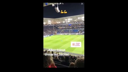 Jonas Martin assiste à Hoffenheim - Lyon