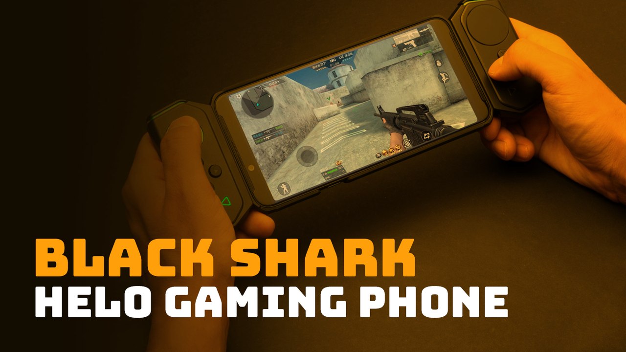 This is the Black Shark Helo gaming phone