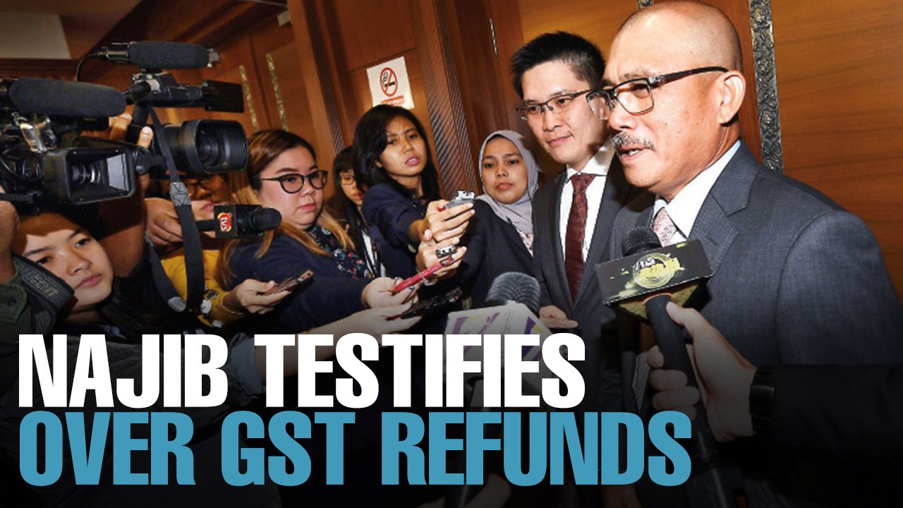 NEWS: Najib testifies over missing GST refunds