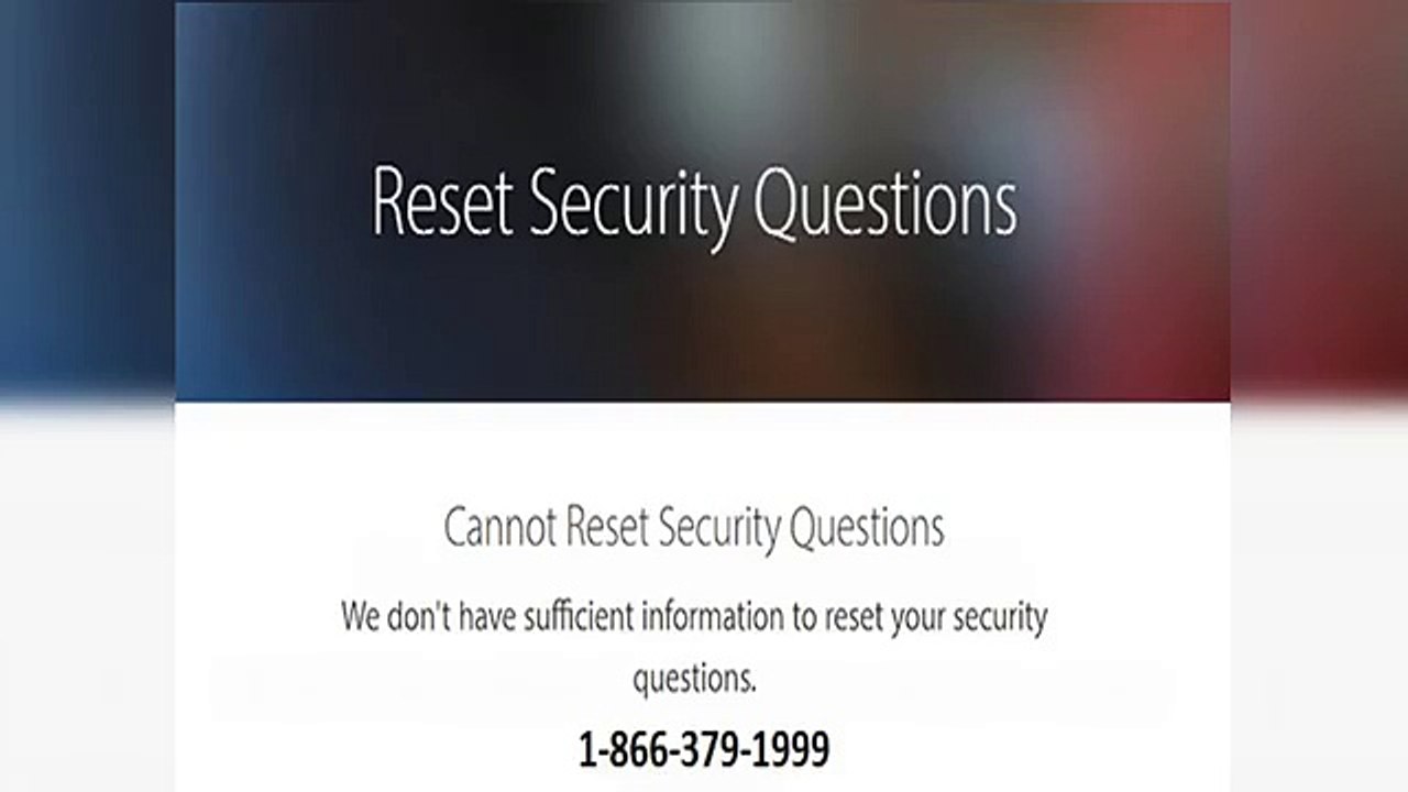 How To Reset Icloud Password Without Security Questions! 1-866-379-1999