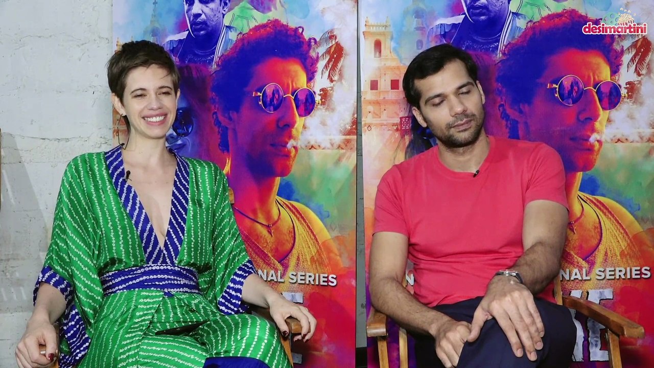Kalki Koechlin And Neil Bhoopalam Promote their New Web Series Smoke