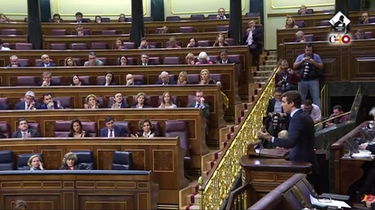 Pablo Casado no se retracta de sus palabras y acusa a Sánchez de ser responsable del "golpe de estado perpetrado por los independentistas catalanes".