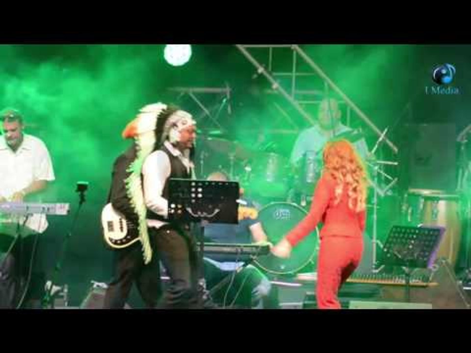 حفله سميرة سعيد في العين السخنة |  شاهد أقوى رقص ودويتو بين سارموفرز و سميرة سعيد لازم تشوفوا!