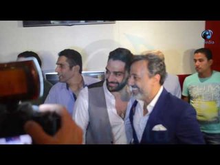 العرض الخاص لفيلم صابر جوجل | إيهاب فهمي مش عارف يصور مع مين ولا مين!!