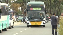 [울산] '수소 전기 시내버스' 국내 첫 운행 / YTN