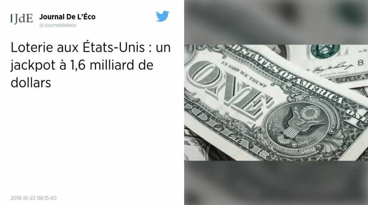 États-Unis : Un joueur remporte la somme record de 1,6 milliard de dollars au Loto