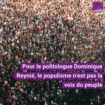 Dominique Reynié : le populisme est un mouvement d'élite
