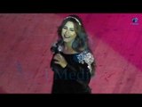 مهرجان الأغية المصورة  2016 | شاهد سالي خليل بفستان مفتوح فوق الركبة تغني وترقص