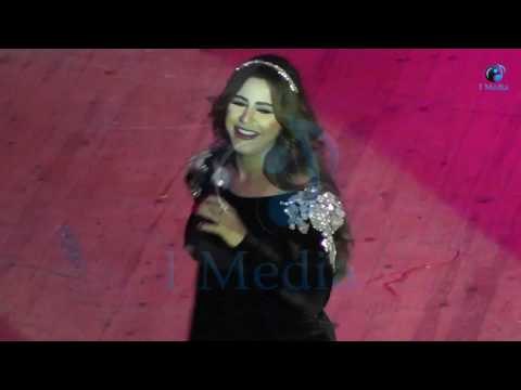 مهرجان الأغية المصورة 2016 | شاهد سالي خليل بفستان مفتوح فوق الركبة تغني وترقص