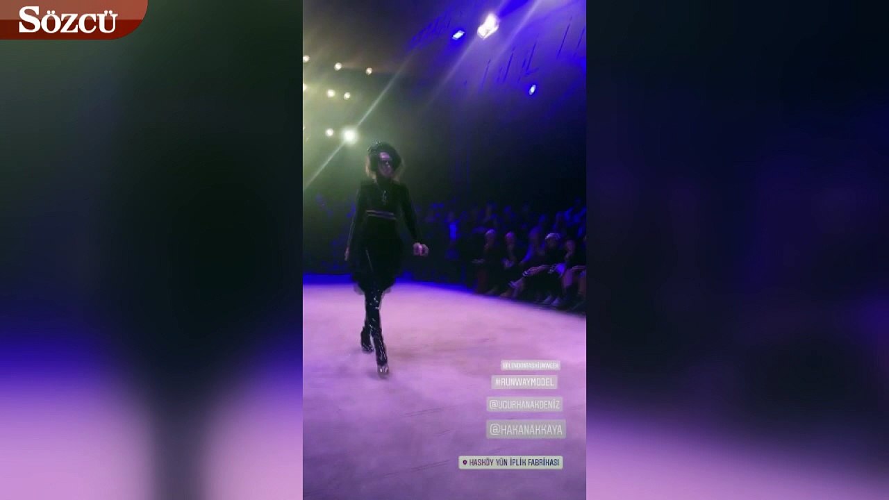 2013 Miss Model Türkiye ve Miss Model Avrupa birincisi Sevinç Meşe, podyumda yürüdü