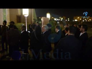 عزاء الفنان محمود عبد العزيز |  شاهد طابور المعزين فية خالد زكي