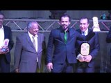ختام مونديال الاعلام |  تكريم أحمد وفيق عن مسلسل سقوط حر والنجم منذر رياحنة
