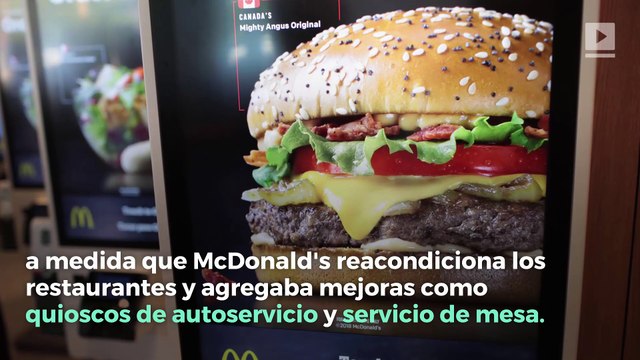 Las acciones de McDonald's suben un 6% en el tercer trimestre