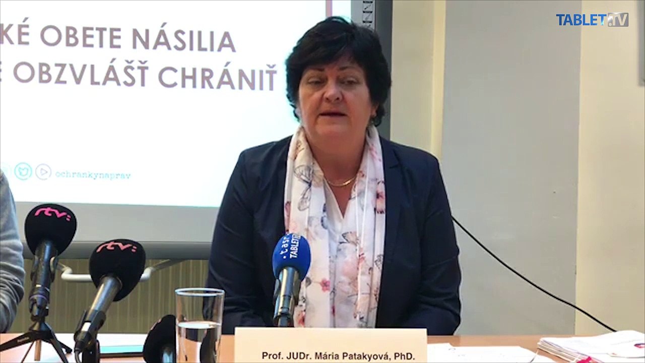 ZÁZNAM: TK verejnej ochrankyne práv Márie Patakyovej
