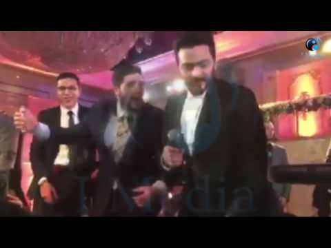 فرح بنت عمرو الليثي | ارتباك على وجة تامر حسني بسبب طلب التصوير المتكرر معاة - لازم تشوف!