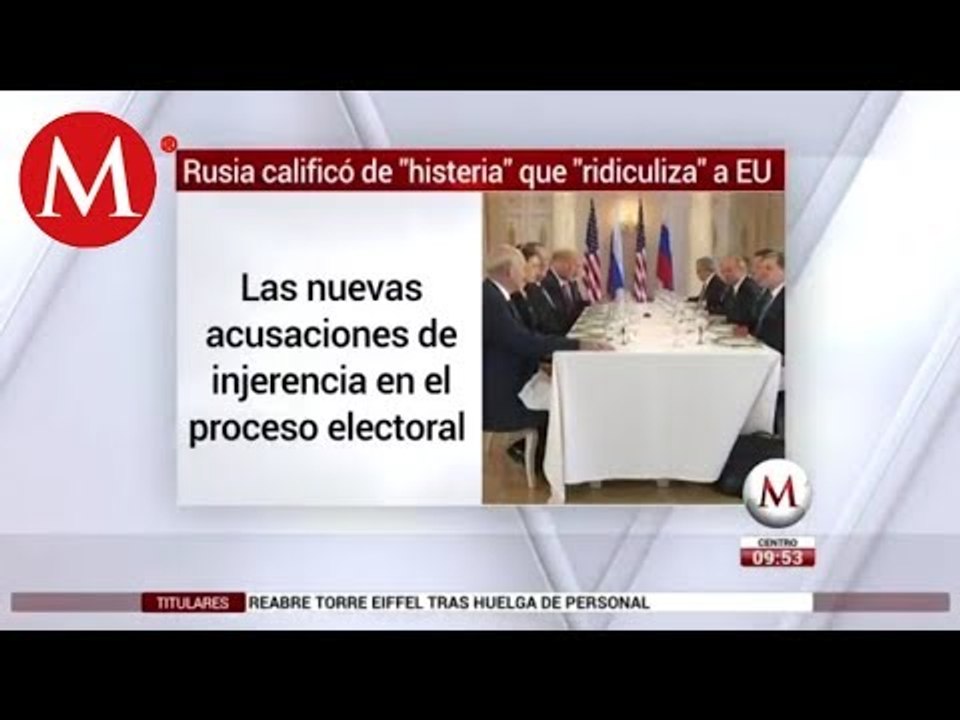 Rusia llama a EU ridículo por acusar injerencia en elección