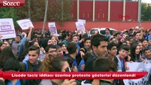 Okulda ‘taciz’ iddialarına protesto