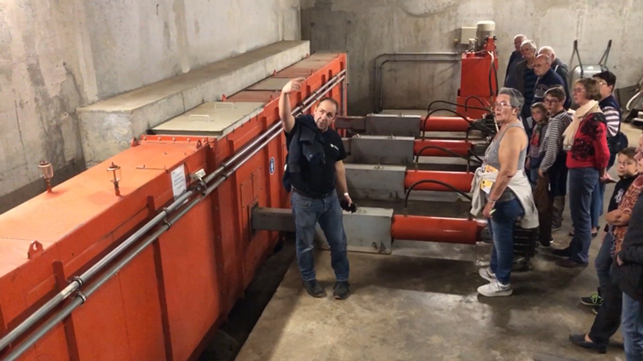 Visite de la chaufferie-bois viroise