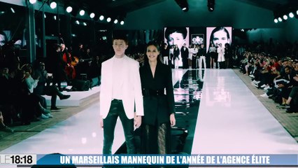 Un marseillais mannequin de l'année de l'agence Élite
