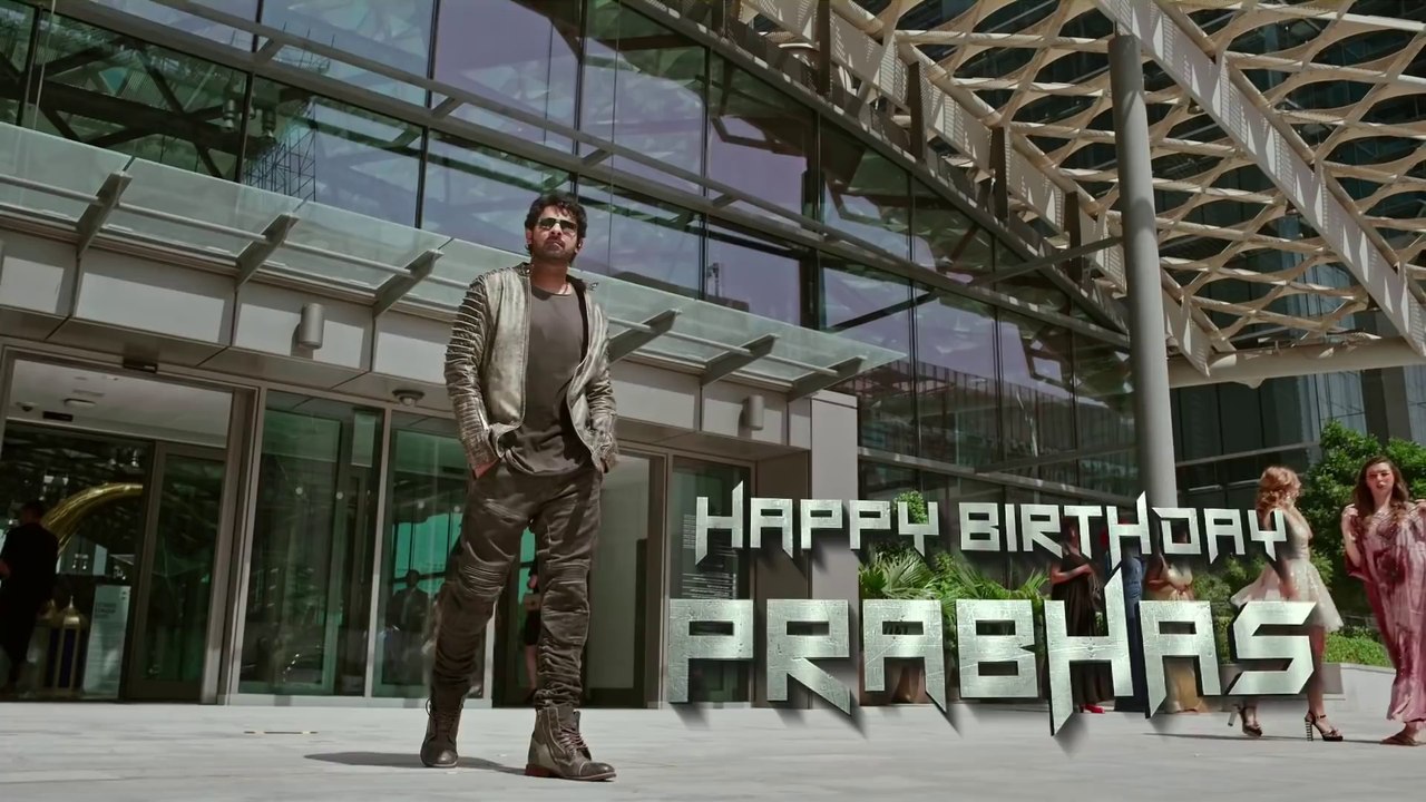 Saaho Shades Of Saaho Chapter  1   Prabhas _ Shraddha Kapoor _ Abu Dhabi _ - HappyBirthdayPrabhas ( 1080 X 1920 )