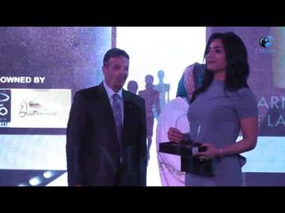 كرنفال الموضة | شاهد تكريم شاهد نجمة مسلسل الاسطورة ياسمين كساب