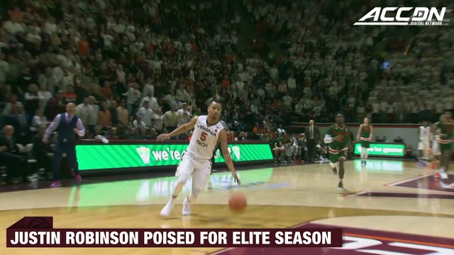 Virginia Tech PG Justin Robinson Poised For Elite Season | 2018 ACC Operation Basketball