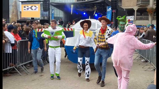 Départ des 24h vélo à Louvain-la-Neuve