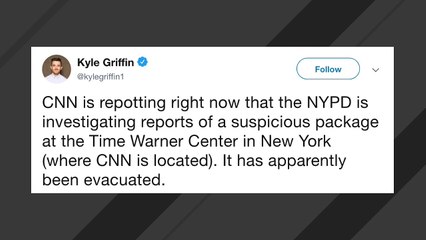 CNN's New York Office Evacuated After Reports Of Suspicious Package