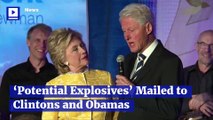 ‘Potential Explosives’ Mailed to Clintons and Obamas