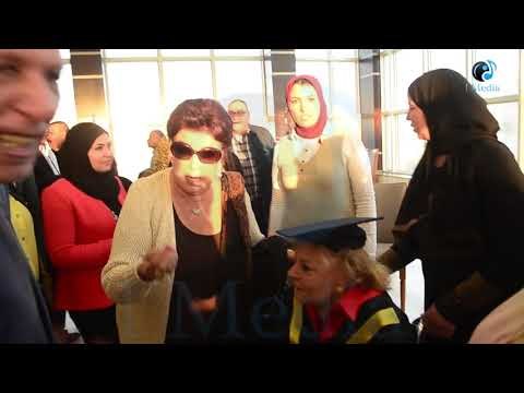 تكريم الفنانة نادية لطفى | الفنانة رجاء الجداوى بصحبة الفنانة القديرة نادية لطفى